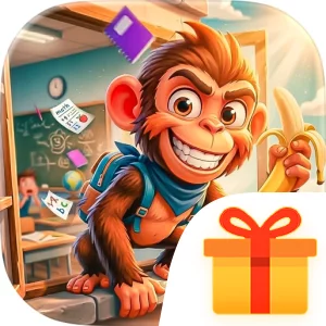 Monkey School Chaos Prank Game