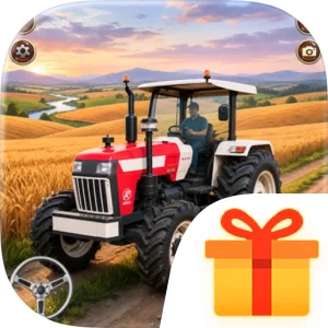 Real village life Tractor game