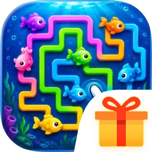 フィッシュアローパズルゲーム