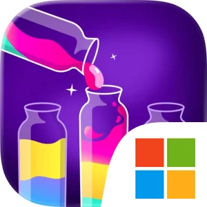 カラーソートボトルパズル色分けゲーム: Get Color