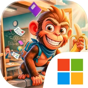 Monkey School Chaos Prank Game