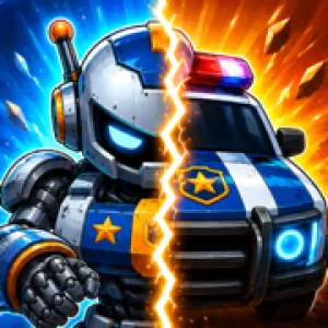 Elemental Robots : Merge Game