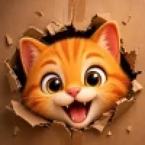 Orange Cat Life Simulator Game